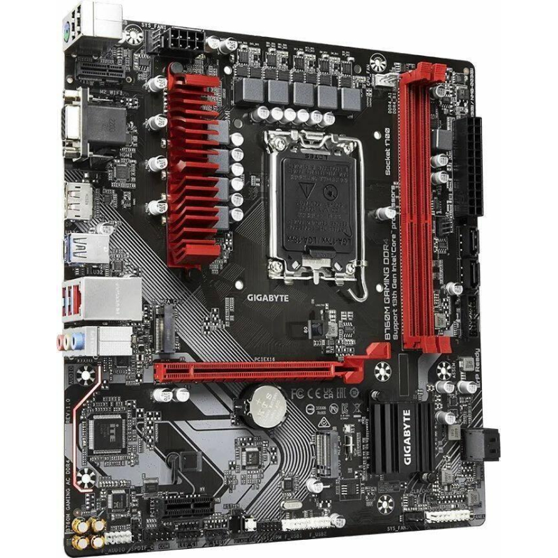 Материнская плата GIGABYTE B760M GAMING DDR4 s1700, 4xDDR4 mATX - фото 1
