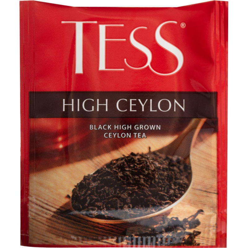 Чай черный пакетированный Tess High Ceylon, 2,25гх100пак - фото 2