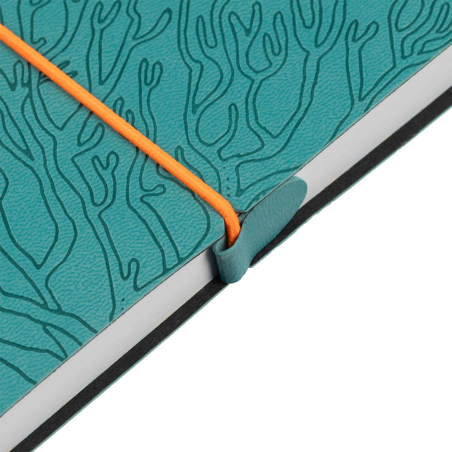 Блокнот А5 128л Attache Морская клетка,мягк.обл.,кожзам с блинт.тиснен 3146 - фото 10