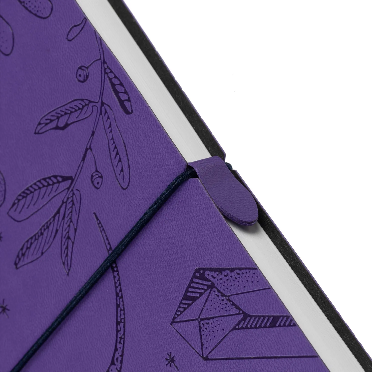 Блокнот А5 128л Attache Лунная мистерия клет,мягк.обл,кожзам,блинт.тис 3148 - фото 10