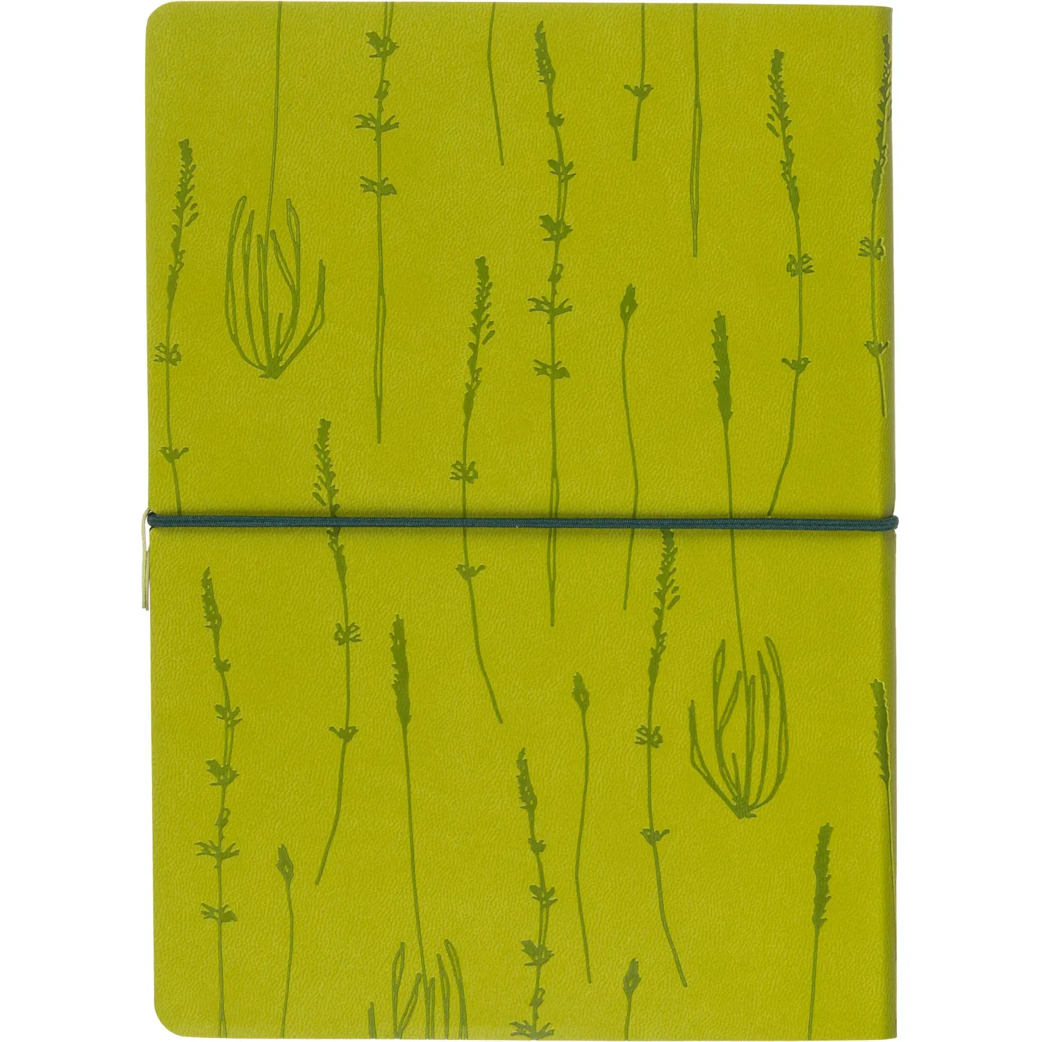 Блокнот А5 128л Attache Дикие травы клетк,мягк.обл,кожзам с блинт.тисн 3149 - фото 11