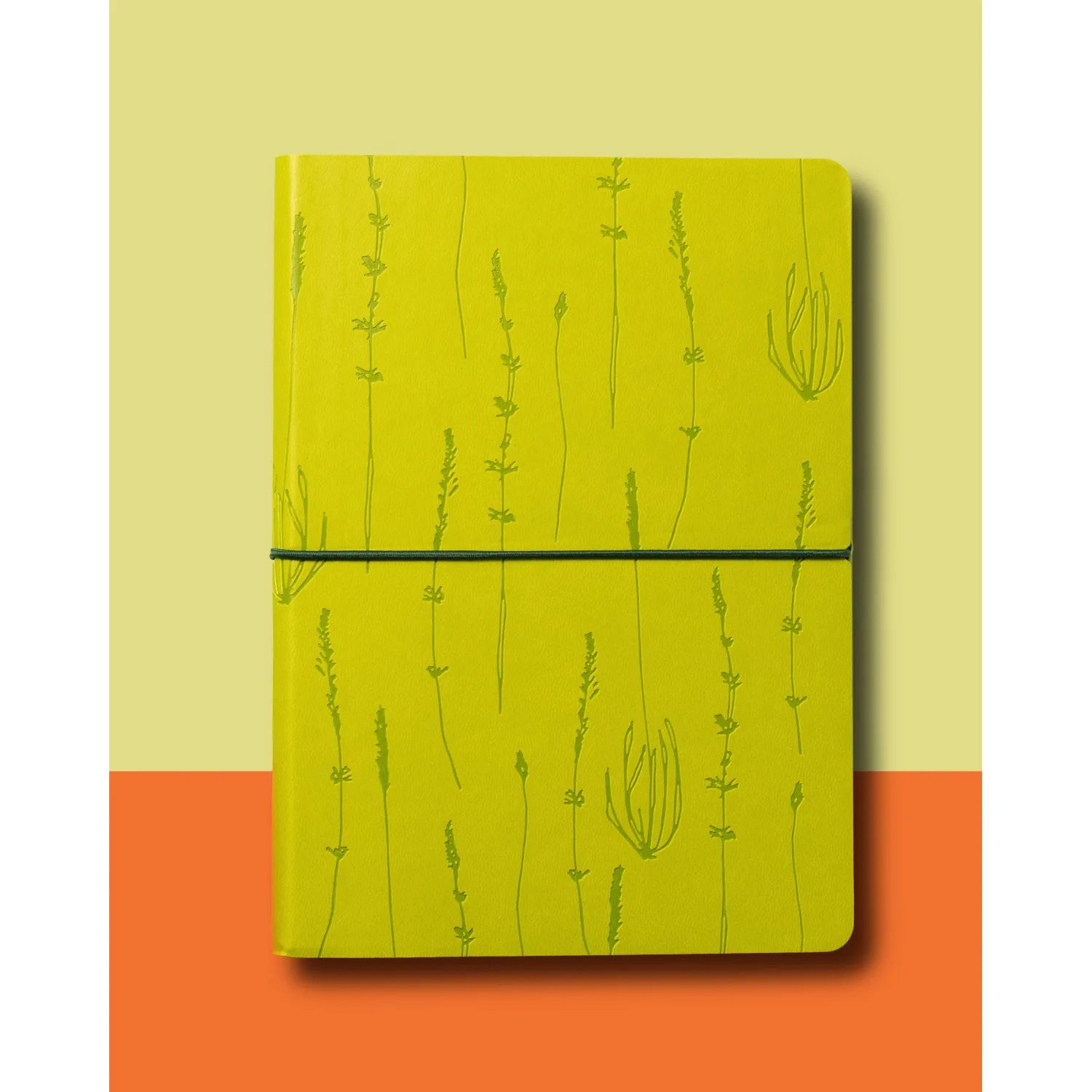 Блокнот А5 128л Attache Дикие травы клетк,мягк.обл,кожзам с блинт.тисн 3149 - фото 12