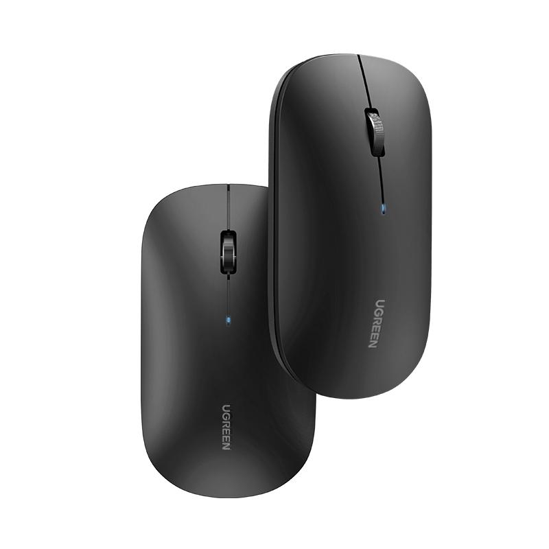 Мышь компьютерная Ugreen MU001 (90531) 4000dpi/2.4G/черный/WLS - фото 2