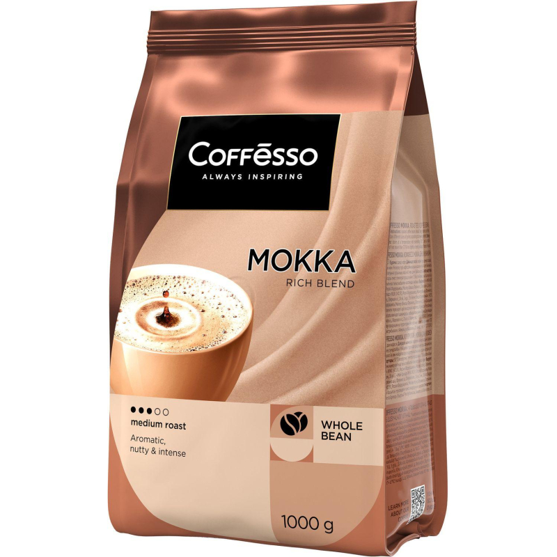 Кофе в зернах Coffesso MOKKA 1 кг - фото 1