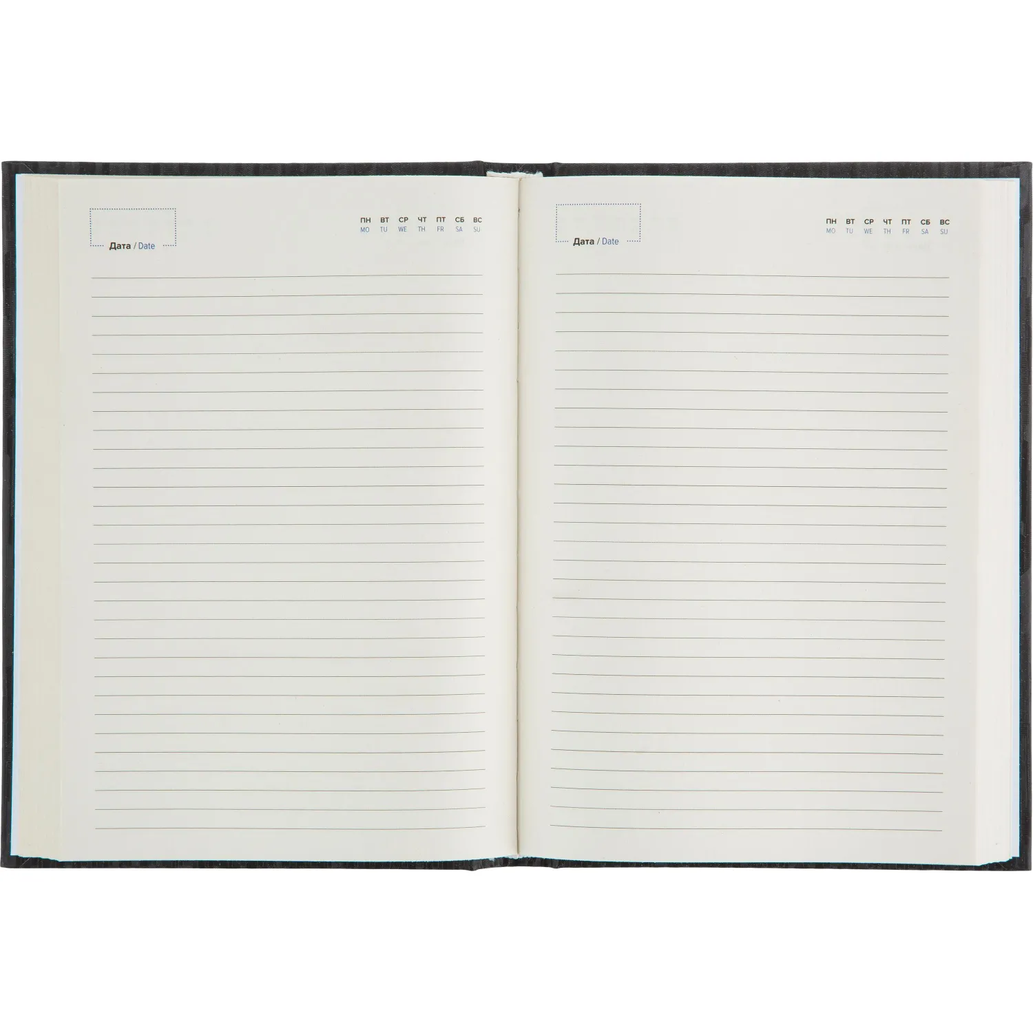 Ежедневник недатированный Attache Грани, А5, черный - фото 14