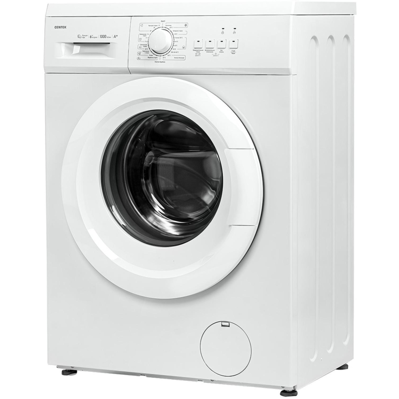 Стиральная машина Centek CT-1901 (белый) 1000 / 6кг / 40см / Пар / A - фото 2