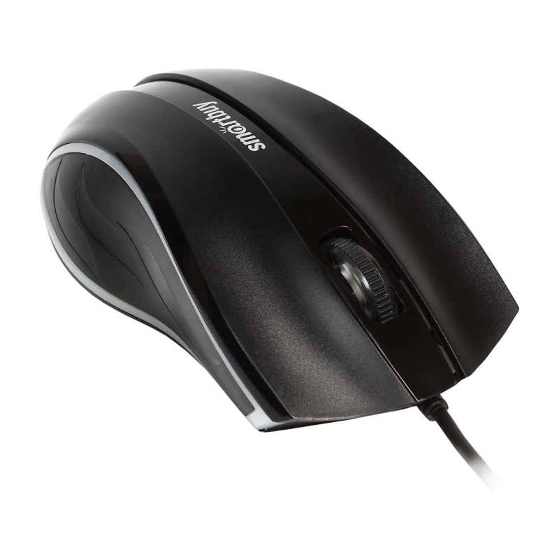 Мышь компьютерная Smartbuy ONE 338 проводная RGB черная (SBM-338-K)/40 - фото 4