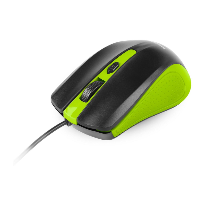 Мышь компьютерная Smartbuy ONE 352 проводная зелено-черная (SBM-352-GK)/100 - фото 4
