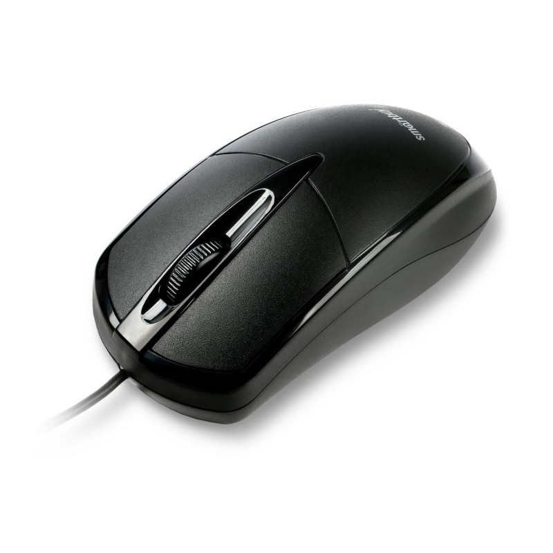 Мышь компьютерная Smartbuy ONE 215-K проводная черная (SBM-215-K)/100 - фото 1