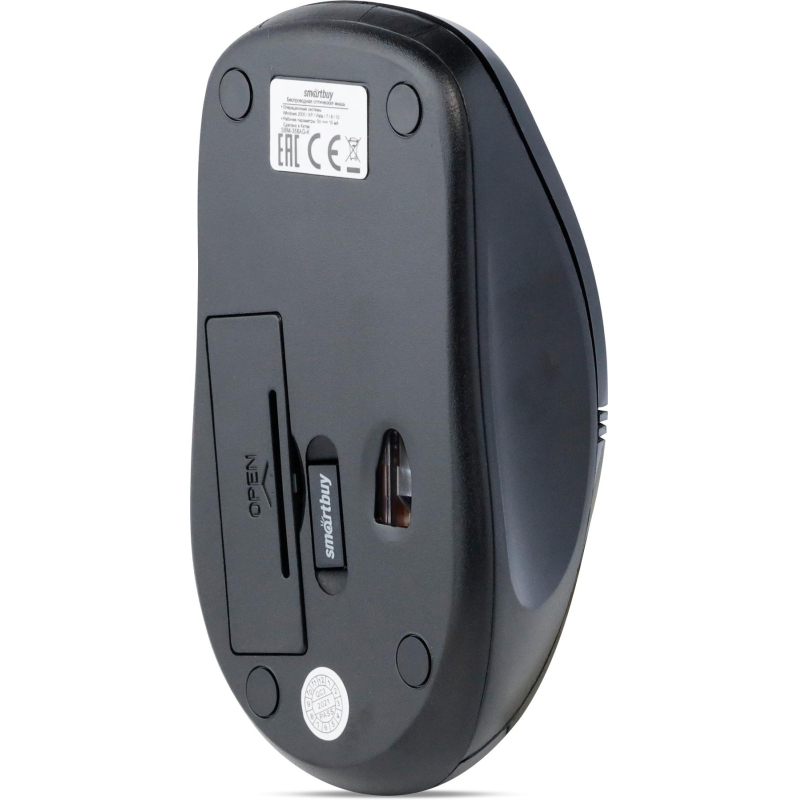 Мышь компьютерная Smartbuy ONE 358AG-K WLS черная (SBM-358AG-K)/100 - фото 4