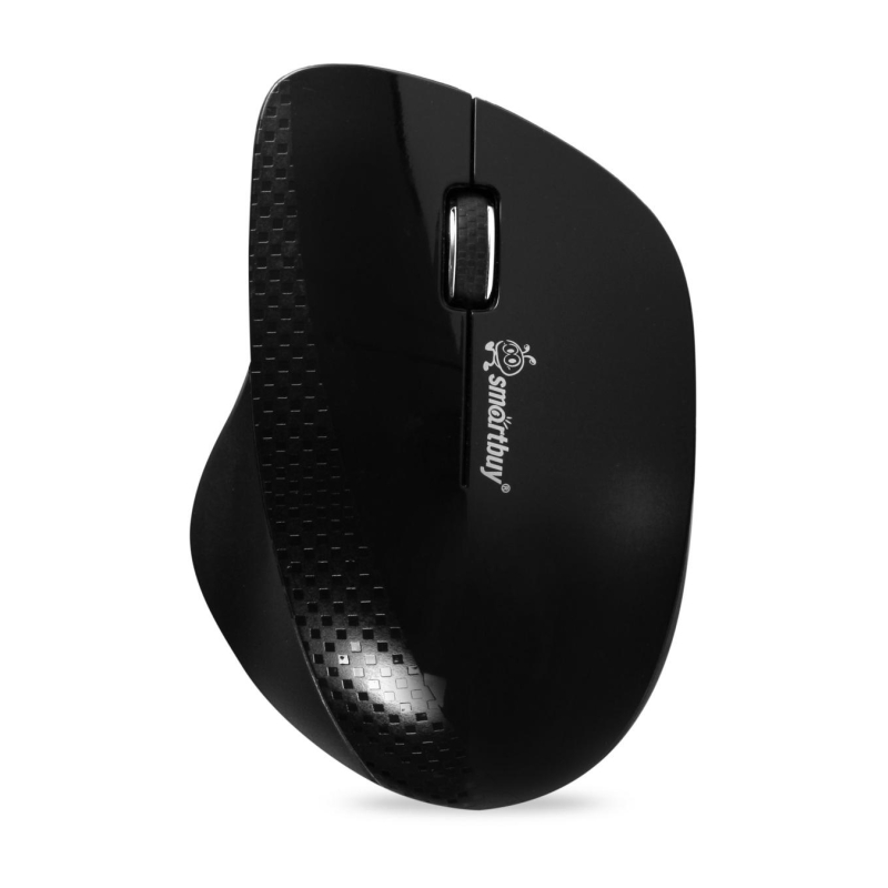Мышь компьютерная Smartbuy 309AG WLS черная (SBM-309AG-K)/40 - фото 1