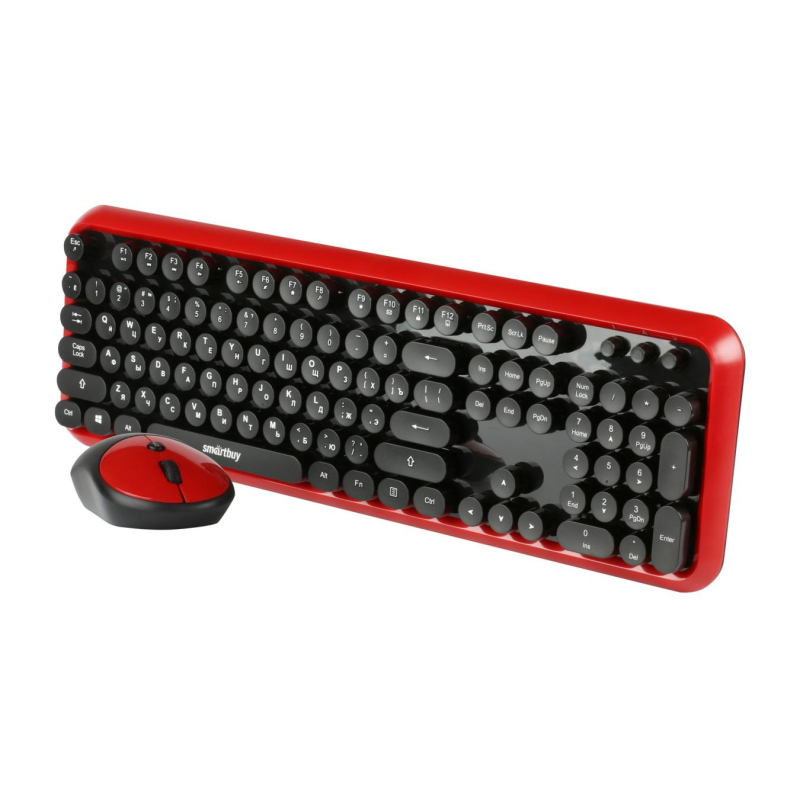 Набор клавиатура+мышь Smartbuy 620382AG черно-красный (SBC-620382AG-RK) - фото 4