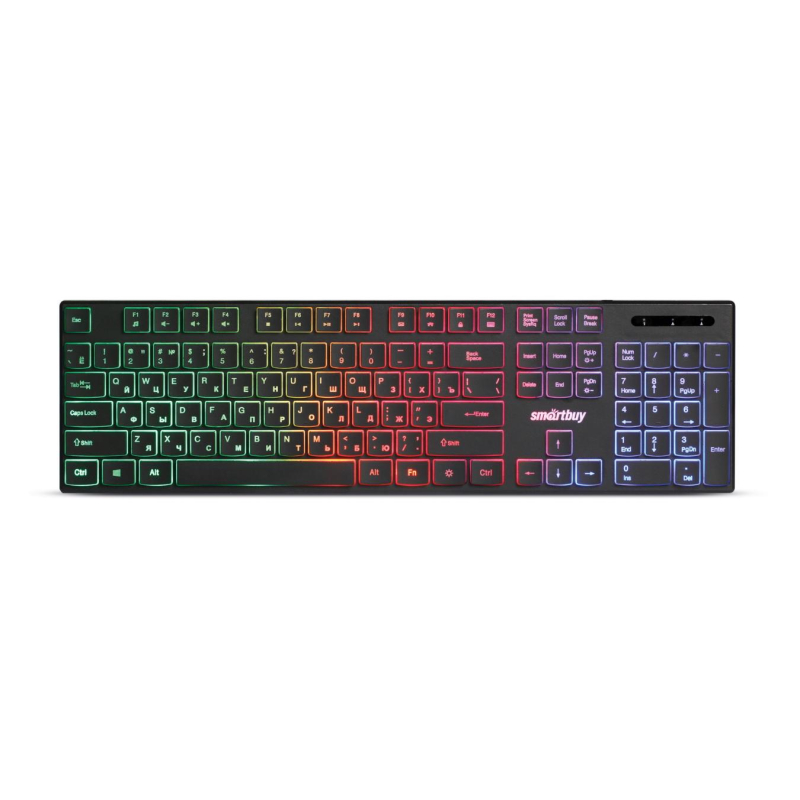 Клавиатура Smartbuy ONE 240 проводная RGB USB черная (SBK-240U-K) - фото 1