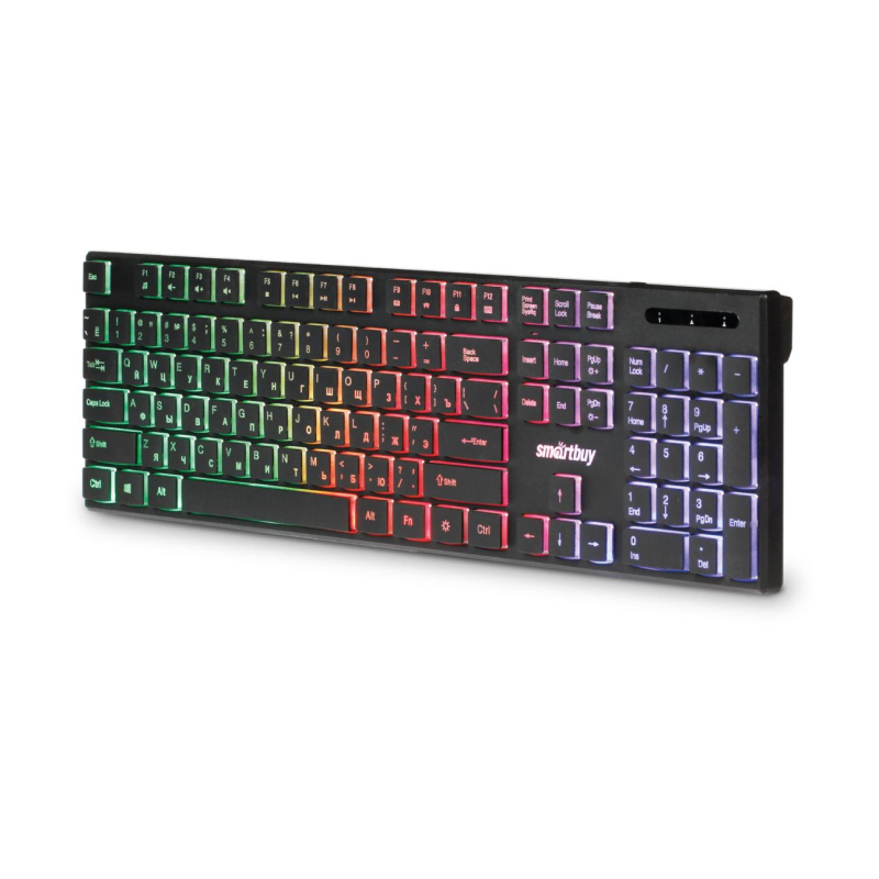 Клавиатура Smartbuy ONE 240 проводная RGB USB черная (SBK-240U-K) - фото 3