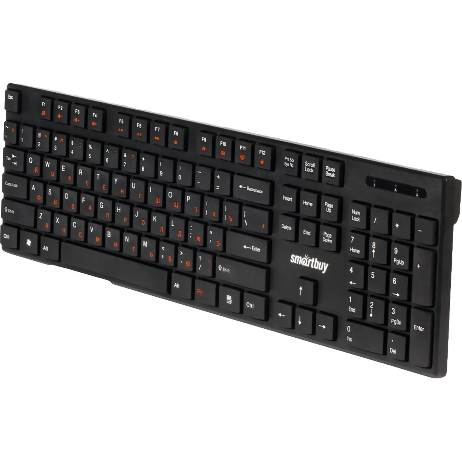 Клавиатура Smartbuy ONE 238 проводная мультимедийная USB черн (SBK-238U-K) - фото 2