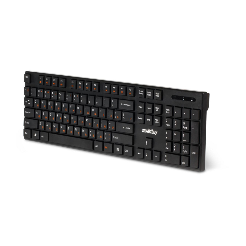 Клавиатура Smartbuy ONE 238 WLS мультимедийная черная (SBK-238AG-K) - фото 3