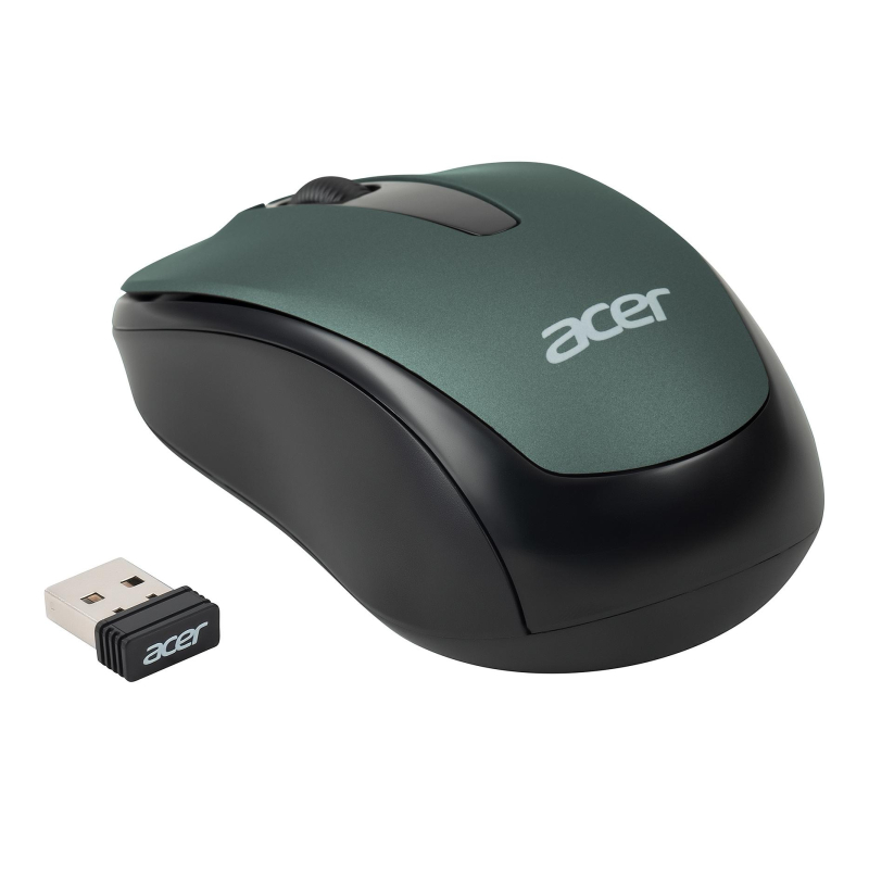 Мышь компьютерная Acer OMR135 зеленый  (1000dpi) WLS USB (ZL.MCEEE.01I) - фото 6