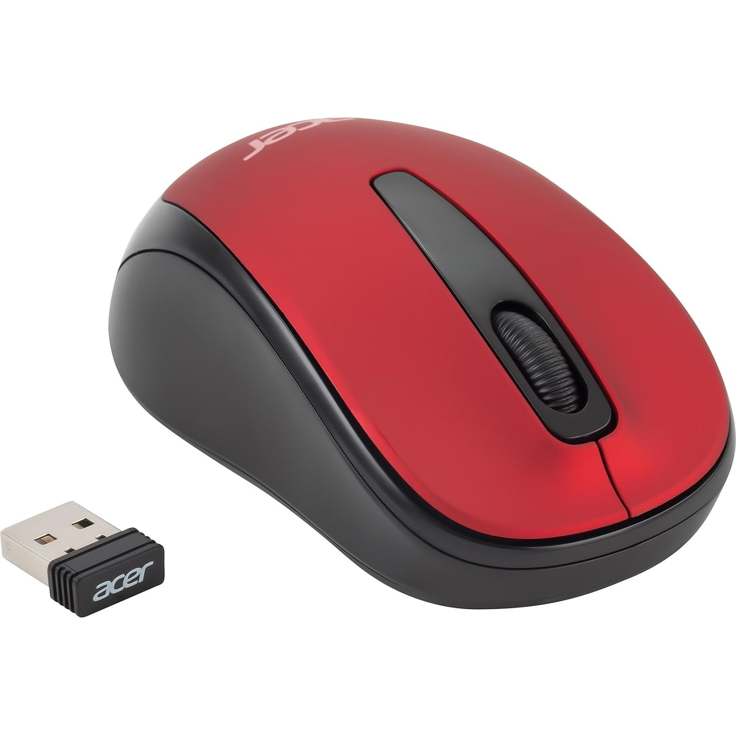 Мышь компьютерная Acer OMR136 красный  (1000dpi/WLS/USB/3кн (ZL.MCEEE.01J) - фото 5