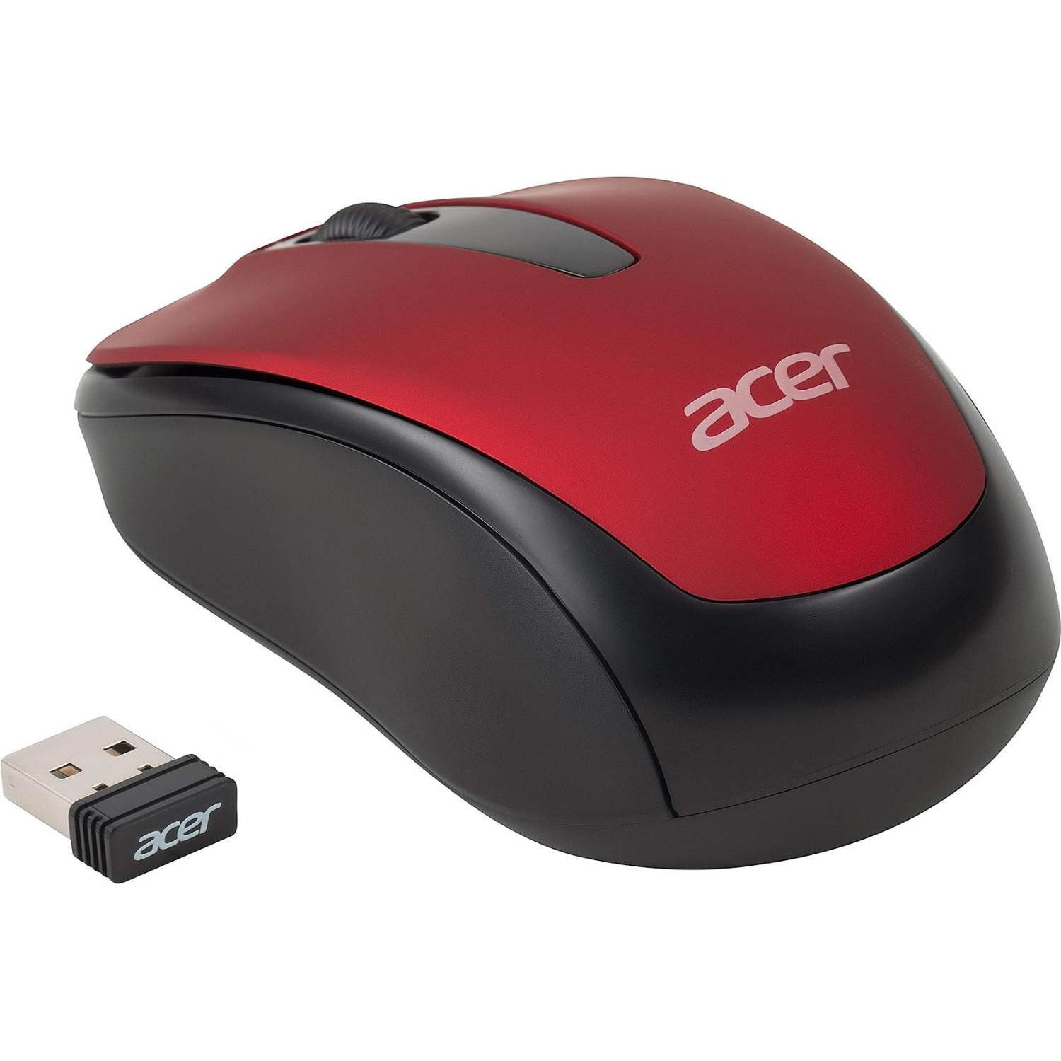Мышь компьютерная Acer OMR136 красный  (1000dpi/WLS/USB/3кн (ZL.MCEEE.01J) - фото 6