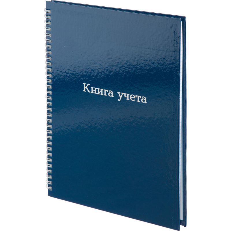 Книга учета Attache А4 96л клетка офсет 7БЦ спираль - фото 2
