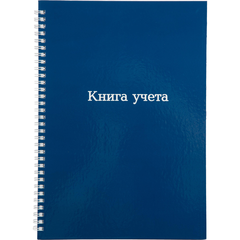Книга учета Attache А4 96л клетка офсет 7БЦ спираль - фото 4