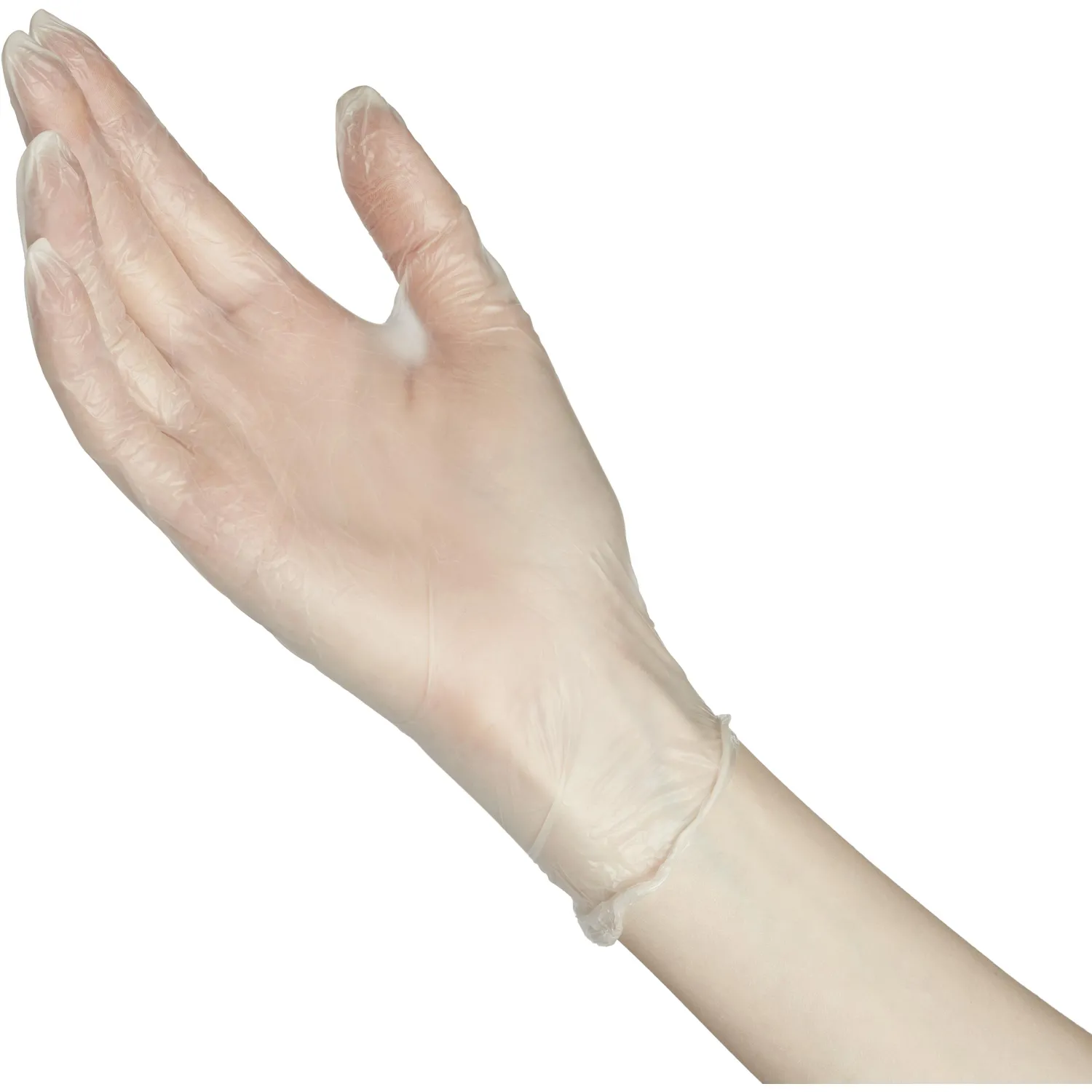 Перчатки одноразовые виниловые, н/о, прозр. MediOk (L), 50п/уп 4гр.,ПС - фото 2
