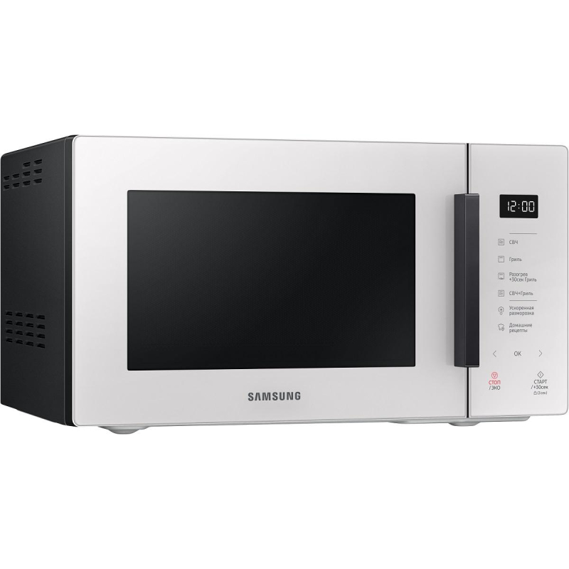 Микроволновая печь Samsung( MG23T5018AE/BW) 23л.,800Вт белый/черный - фото 4