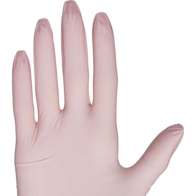 Перчатки нитрил., н/с, н/о,3,5гр./шт,роз. FOXY-GLOVES L 50п/уп ШК5515/08638 - фото 3