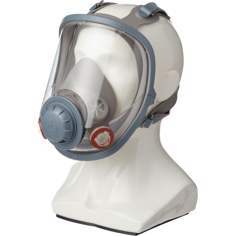 Маска полнолицевая Jeta Safety 6950 с покрытием линзы ChemShield, р.L - фото 5