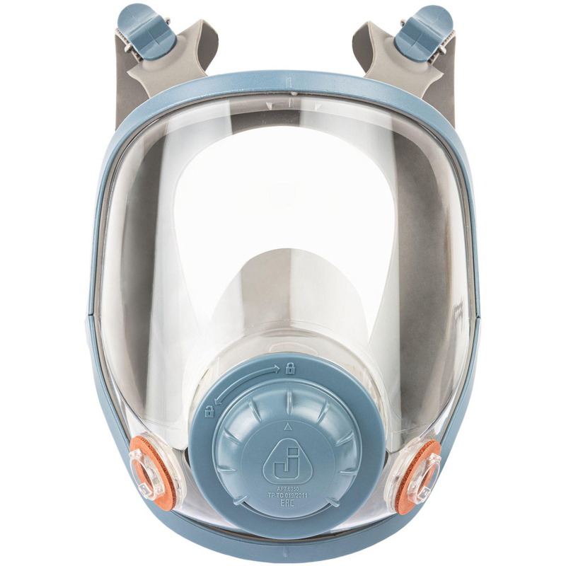Маска полнолицевая Jeta Safety 6950 с покрытием линзы ChemShield, р.L - фото 8