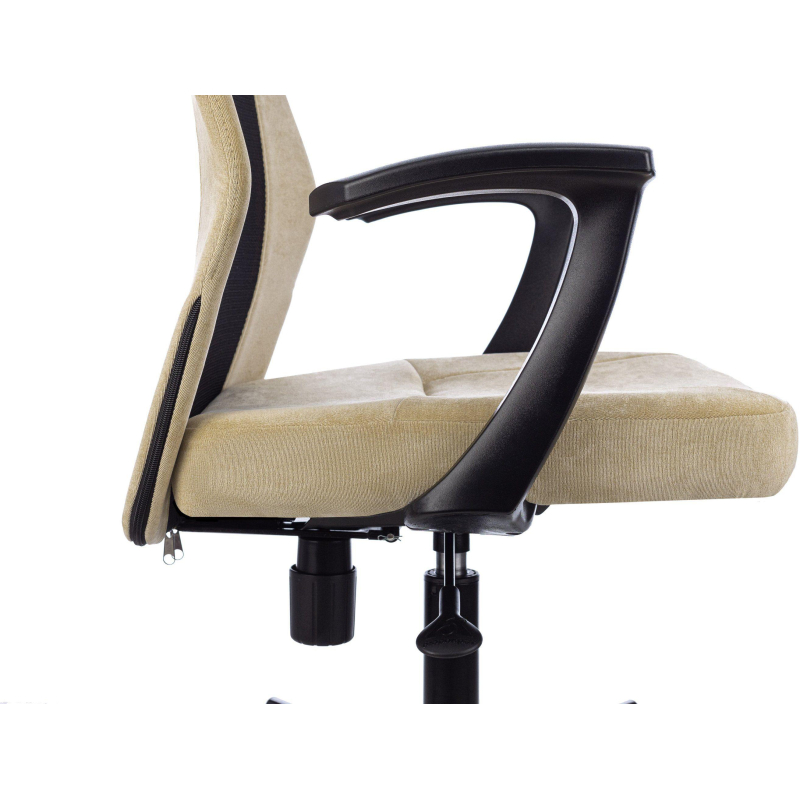 Кресло VB_EChair 225 PTW беж/черн Light-21 сетка/ткань металл - фото 8
