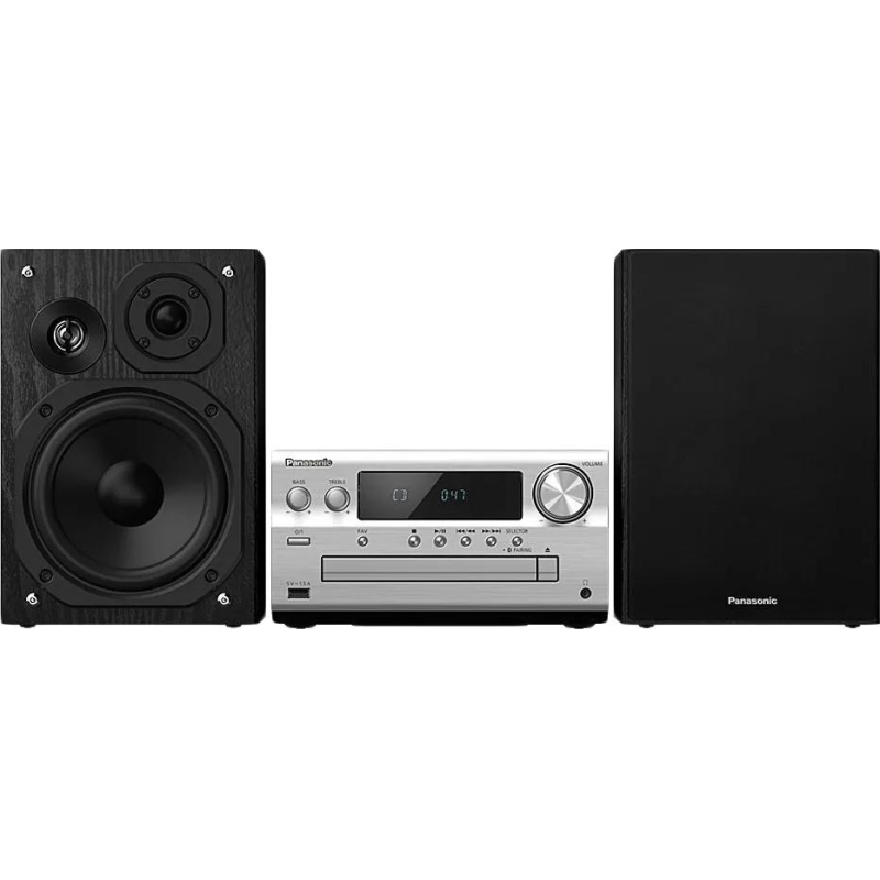 Музыкальный центр Panasonic SC-PMX802EES, Hi-Fi, серебро - фото 1