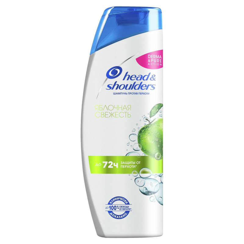 Шампунь HEAD & SHOULDERS против перхоти Яблочная свежесть 400мл - фото 1