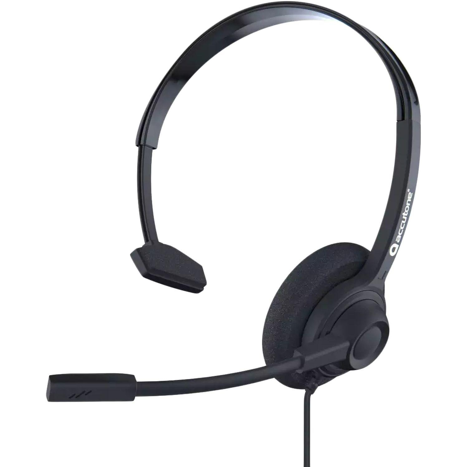 Гарнитура проводная Accutone UM220 USB (ZE-UM220) - фото 3