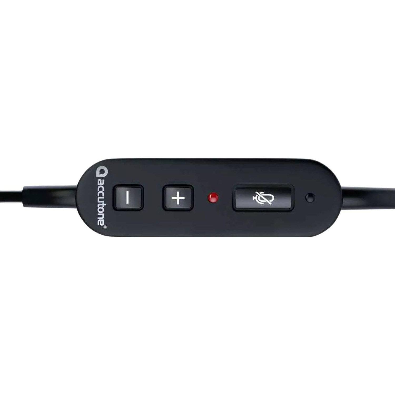 Гарнитура проводная Accutone UM220 USB (ZE-UM220) - фото 4