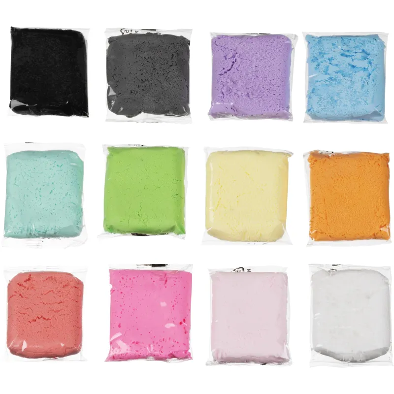 Воздушный пластилин Genio Kids Легкий пластилин 12 цветов TA1710 - фото 2