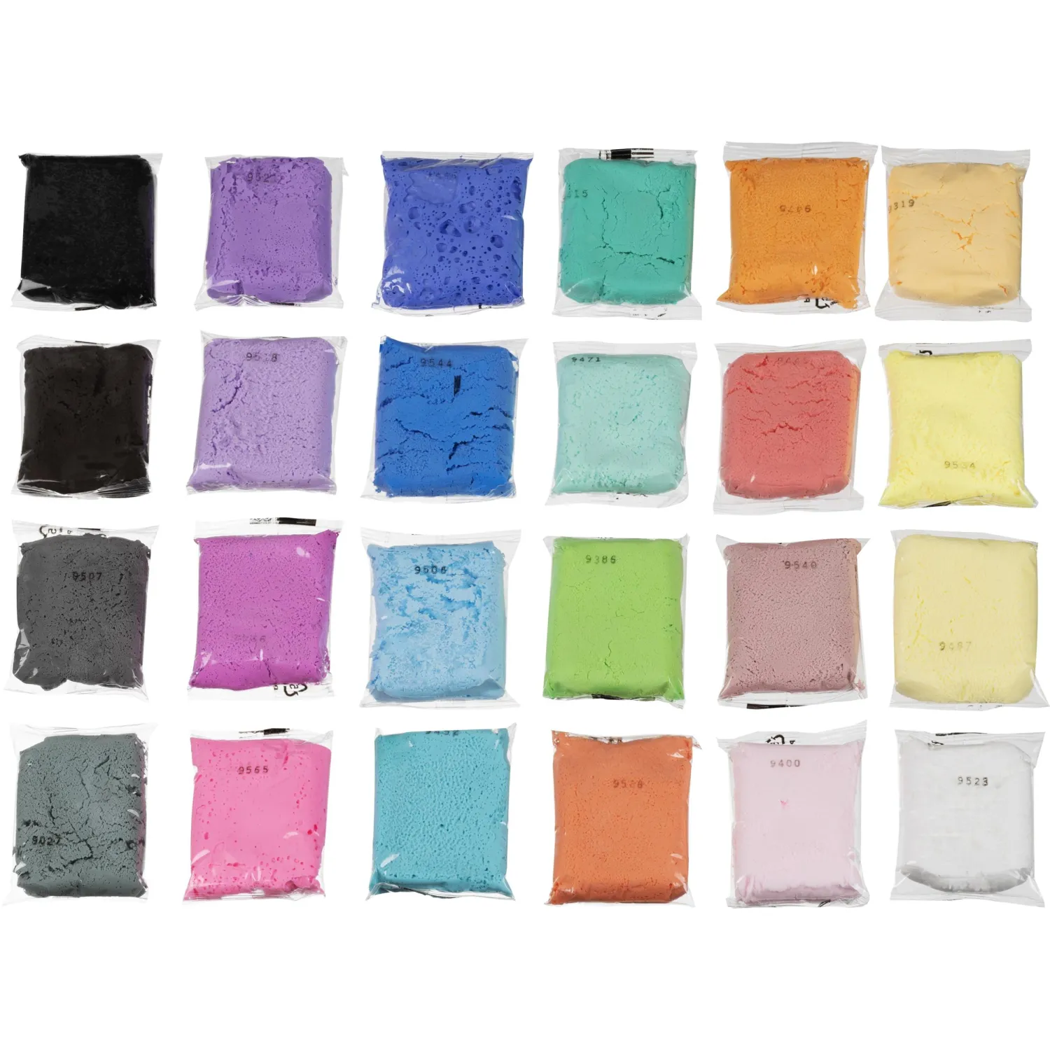 Воздушный пластилин Genio Kids Легкий пластилин 24 цвета TA1726 - фото 2