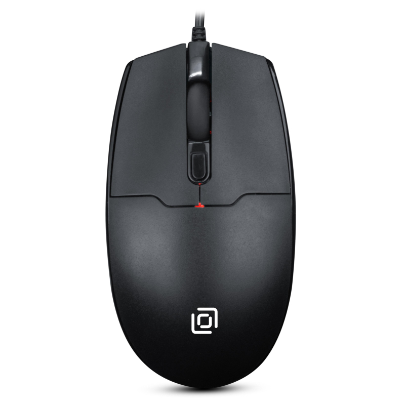 Мышь компьютерная Oklick 147M V2 USB черный оптич 2000dpi/4but (1580834) - фото 1