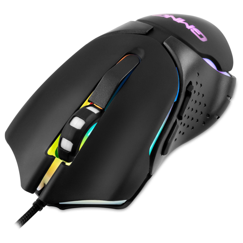 Мышь компьютерная Oklick 703GM черный оптическая 3600dpi/6but (1533541) - фото 3