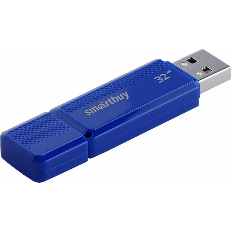 Флеш-память SmartBuy UFD 2.0 032GB Dock Blue (SB32GBDK-B) - фото 3