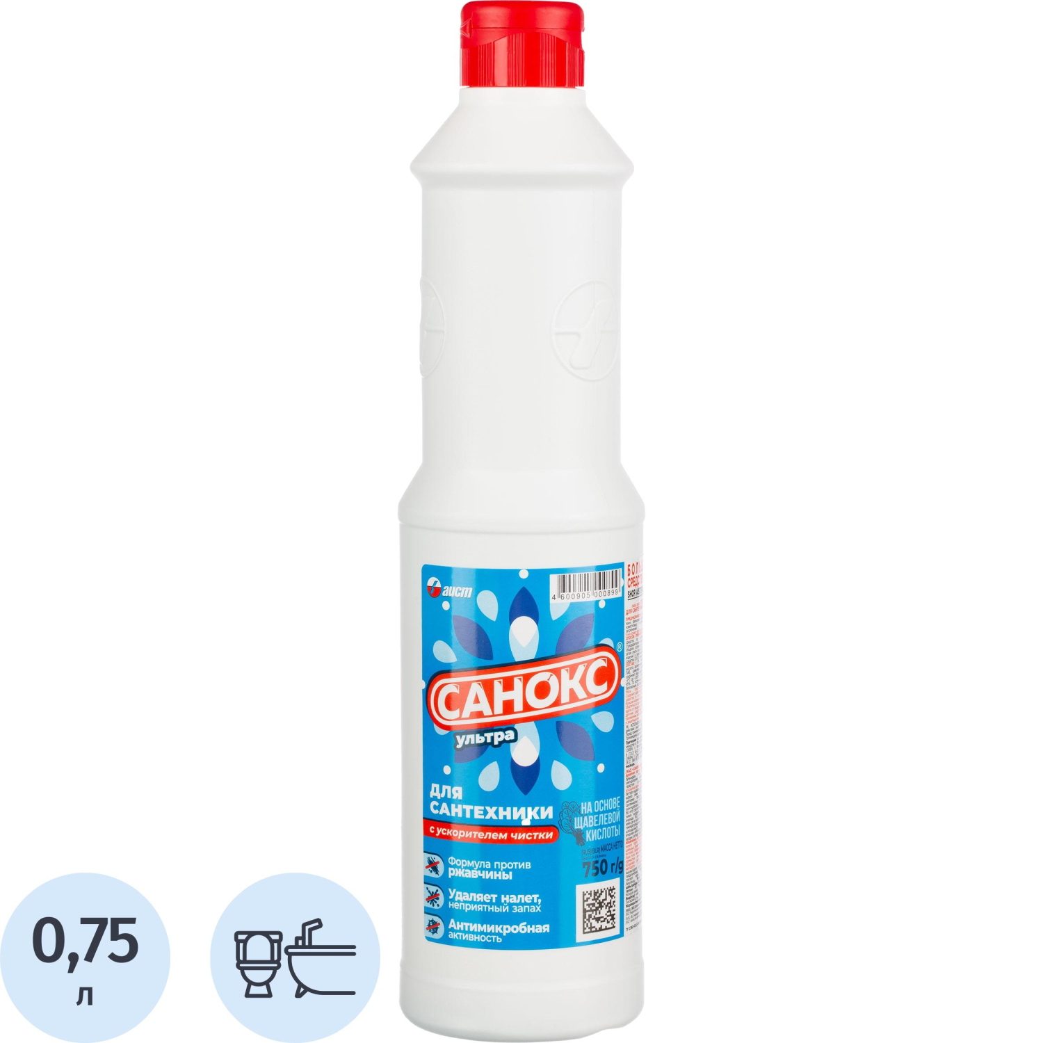 Средство для сантехники САНОКС УЛЬТРА 750 гр - фото 1