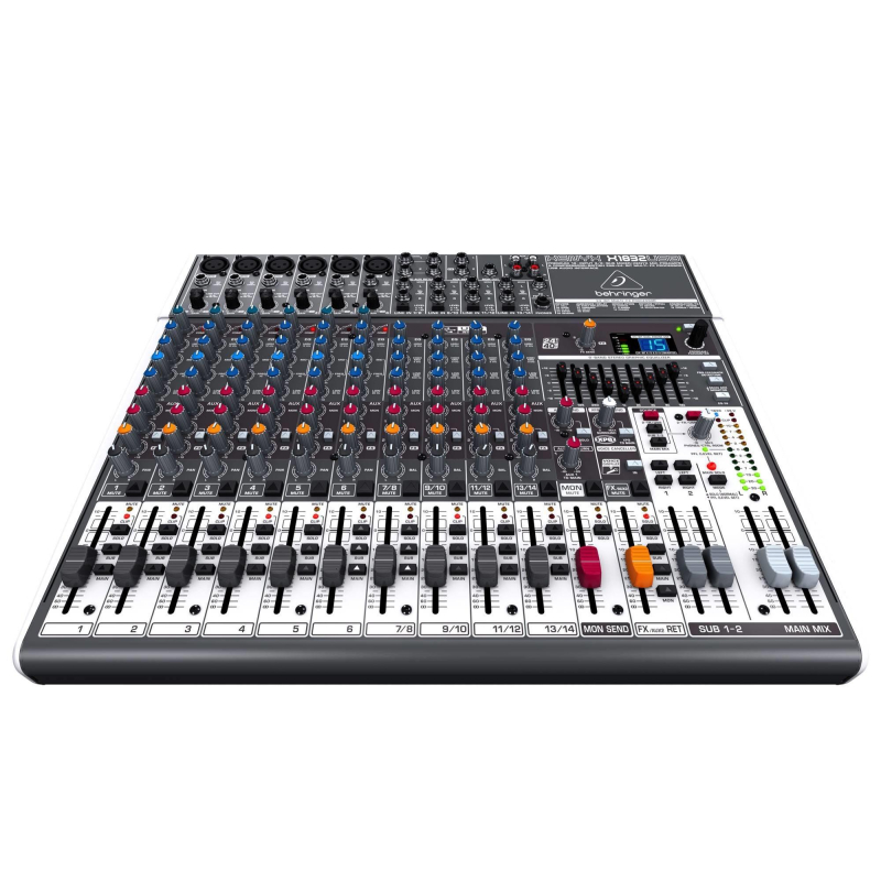 Микшерный пульт Behringer QX1832USB, 6 моновходов с компрессорами - фото 1