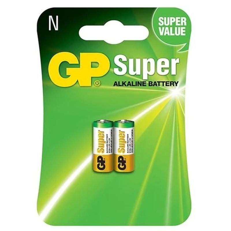 Батарейка GP 910A-2CR2 LR1 , LR1, 1.5V (2шт/уп) - фото 1