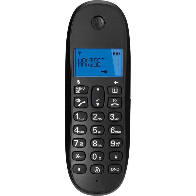 Радиотелефон DECT MOTOROLA C1001CB+ (цвет черный) - фото 3