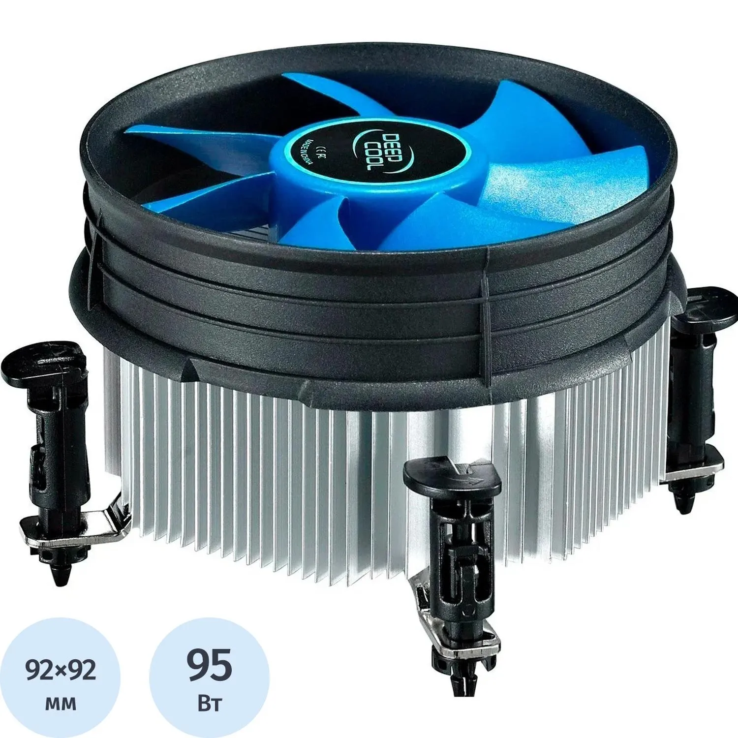 Кулер Deepcool THETA 21 PWM LGA1200/115X (TDP 95W, PWM, FAN 92mm) Color BOX - фото 1