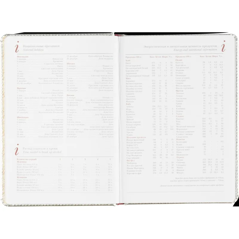 Ежедневник недатированный Sidney Nebraska, А5, 136л, серебро 3-128/10 - фото 15