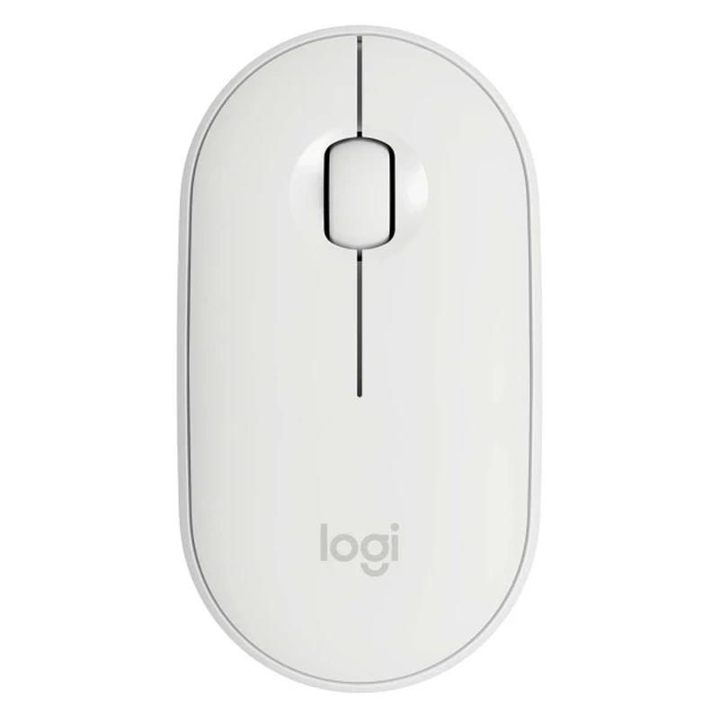 Мышь компьютерная Logitech WRL PEBBLE M350 WHITE 910-005541 - фото 3