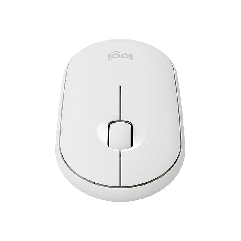 Мышь компьютерная Logitech WRL PEBBLE M350 WHITE 910-005541 - фото 4