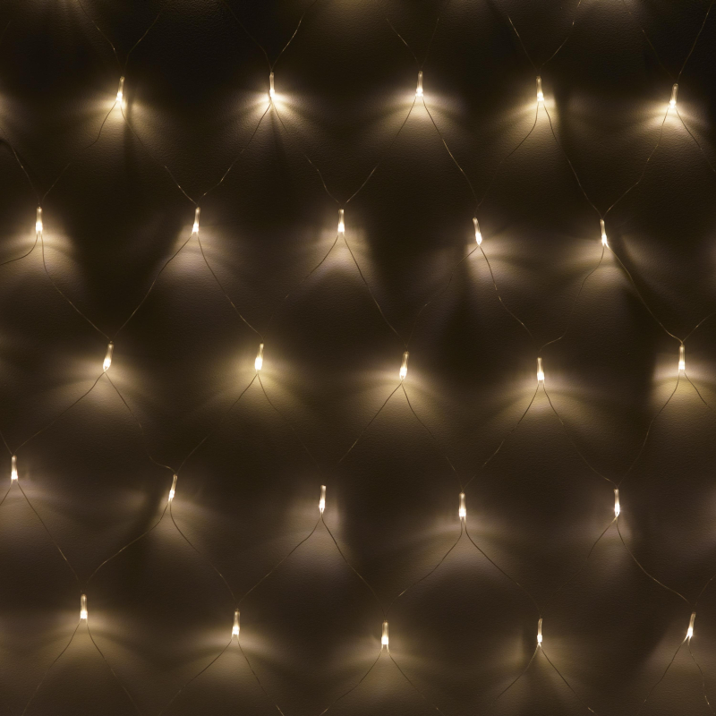 Гирлянда светодиодная теплый бел,240LED(2х3м)прозр пров IP20 SW-XMAXIn-0002 - фото 1