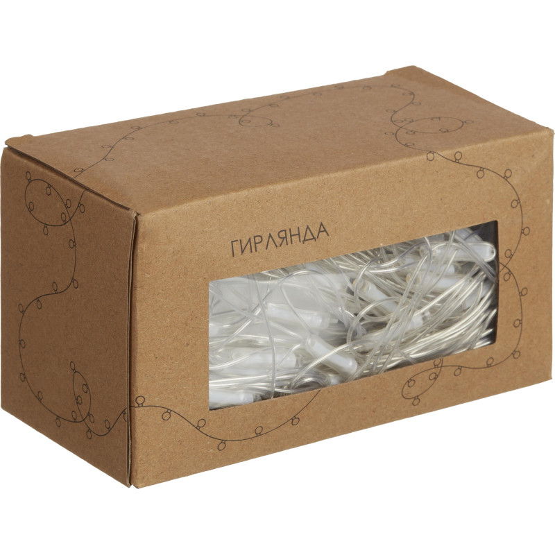 Гирлянда светодиодная теплый бел,240LED(2х3м)прозр пров IP20 SW-XMAXIn-0002 - фото 6